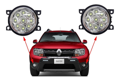 Neblineros Renault Duster 2011-2019 (el Par)