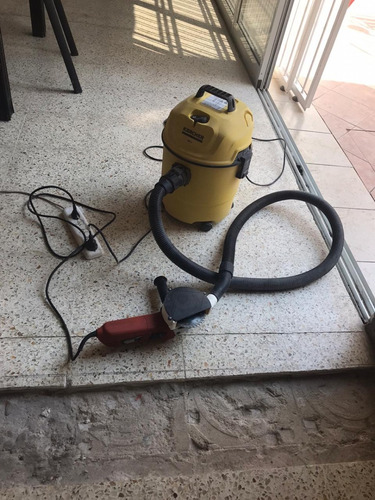 Acanaladora Para Amoladora De 4 Y 5 Pulgas Piso Y Pared. Blanco 60hz