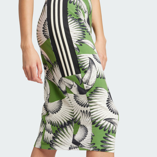 Vestido adidas Entrenamiento X Farm Mujer Blanco Jd6314