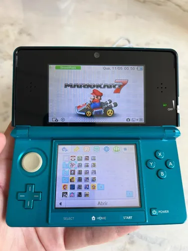 3ds aqua blue sale