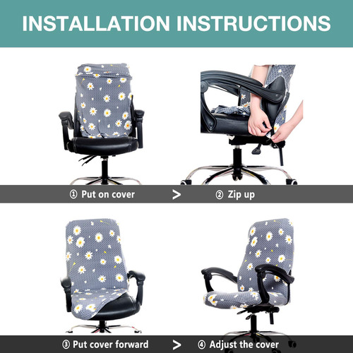 Funda Elástica Universal Grande Para Silla De Oficina