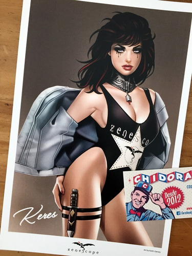 Mini Print - Zenescope Keith Garvey Grimm Fairy Tales Van