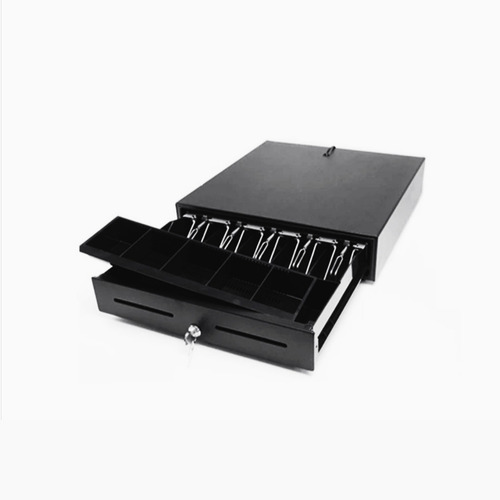 Cash Drawer Slim Interfaz Rj11 2 Llaves 5 Efectivo 5 Monedas