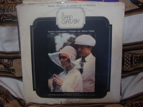 Vinilo El Gran Gatsby Nylson Ridle Bs1