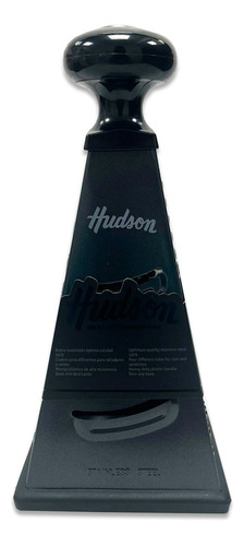 Rallador De Acero Inoxidable Hudson Piramide 4 Caras Negro