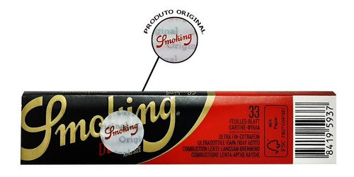Imagem 4 de 6 de Caixa De Seda Smoking Deluxe King Size
