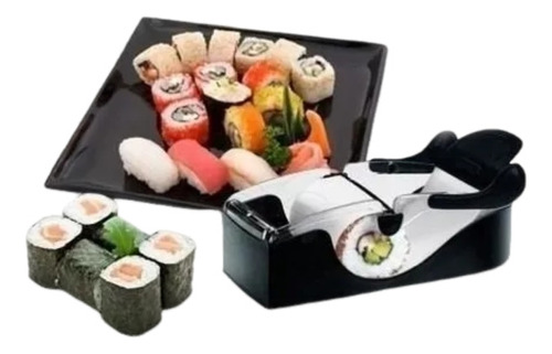 Kit Máquina De Montar Hambueguer + Maquina De Enrolar Sushi