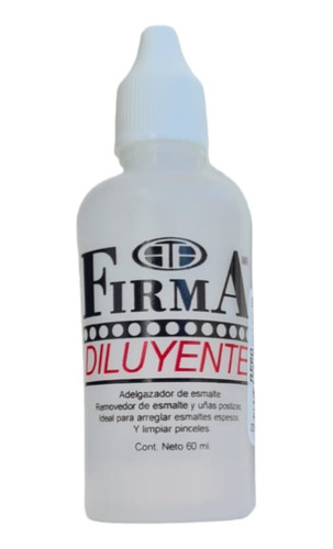 Diluyente Para Esmaltes De Uñas Firma Gotero