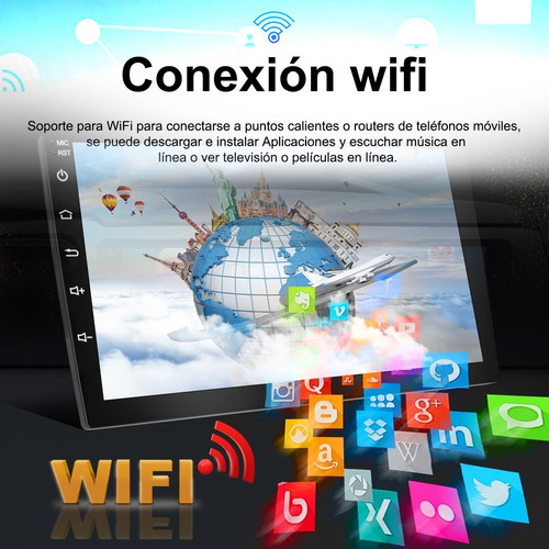 Auto Estéreo Para Fiat Uno 2014-2020 4+64g Carplay Ahd Wifi