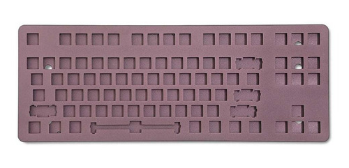 Carcasa Aluminio Anodizado Tkl Perfil (morado Oscuro)