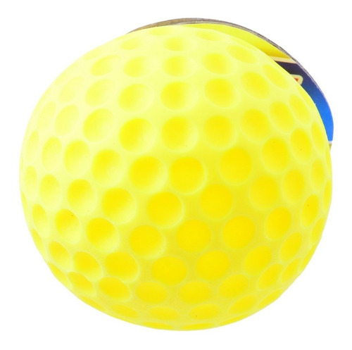 Brinquedo Bolinha De Golf Para Cães 9cm Amarelo Líder Pet
