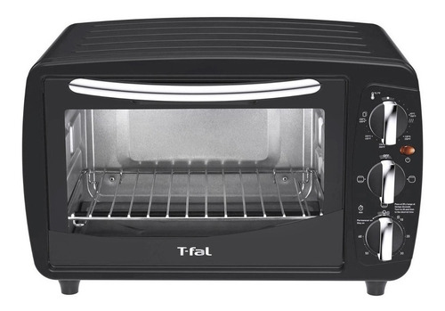 Imagen 1 de 4 de Horno de mesa eléctrico T-fal OF32A8MX 18L negro 220V