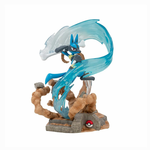 Pokémon Figura De Luxo Light Fx Lucario 33cm 3287 Jazwares