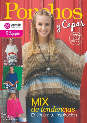 Revista Tejido 2 Agujas Ponchos Y Capas Tendencias