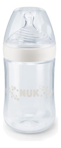 Mamadera Nuk Nature Sense 260ml 6m+ By Maternelle Color Blanco