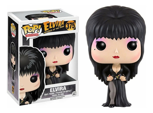 Figura de acción  Funko Elvira: Mistress of the Dark Elvira de Funko Pop! Television