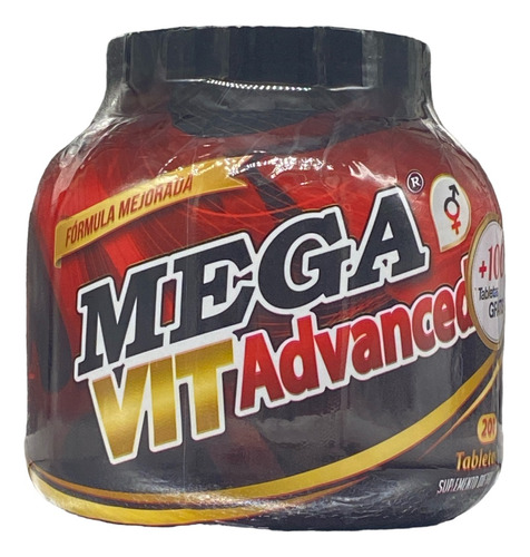 Mega Vit Advanced 100 Tabletas - Unidad a $1500