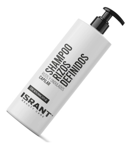 Shampoo Isrant Beauty Capilar Shampoo rizos definidos 240ML de 240mL por 1 unidad