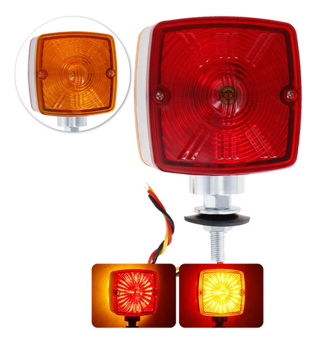 Plafon Direccional 48 Led Bicolor Kenworth Chico Rayado F1