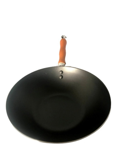 Bowl Tipo Paella De 32cm De Diametro 9cm Alto 20cm De Mango