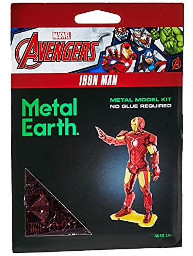 Kit Modelo De Metal Iron Man.