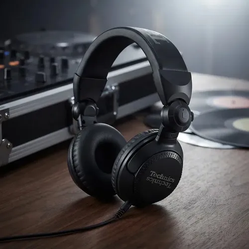 Headphone Profissional Technics Eah1200 Black Edition