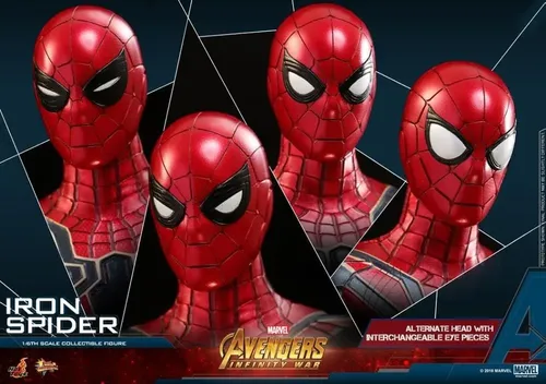 Hot Toys Avengers: Infinity War Mms482 Iron Spider 1/6 | MercadoLivre