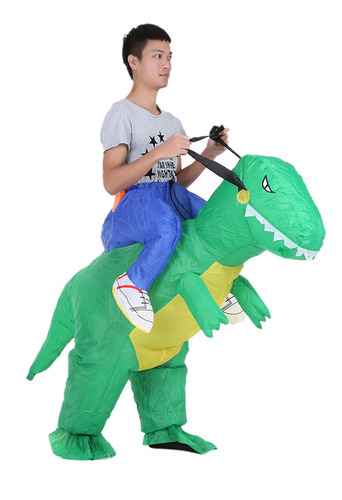 Bonito Disfraz De Dinosaurio Inflable Para Adulto, Disfraz D