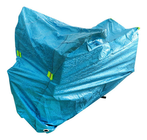 Cubierta De Motocicleta Protección Contra Lluvia Azul S