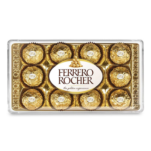 Imagem 1 de 1 de Bombom Ferrero Rocher 150g com 12 unidades
