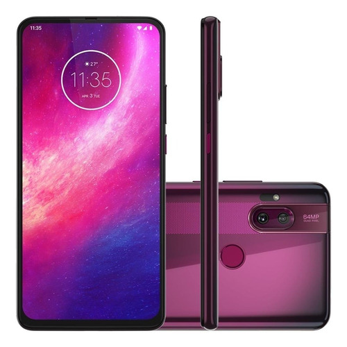 Motorola One Hyper Dual SIM 128 GB Fresh orchid 4 GB RAM