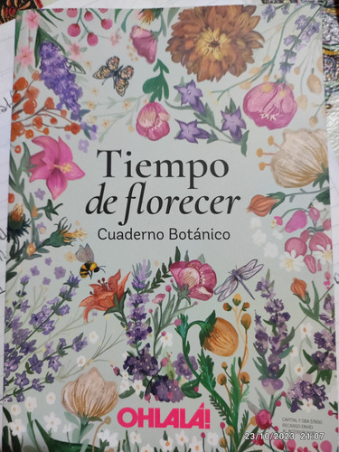 Cuaderno Revista Tiempo De Florecer