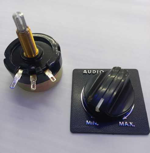 Potenciometro De Alambre 3pts 8ohms 15w Atenuador Gde C/per