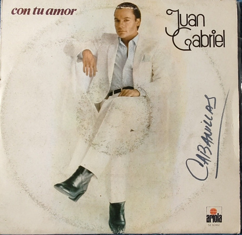 Vinilo Lp De Juan Gabriel Con Tu Amor (xx1080