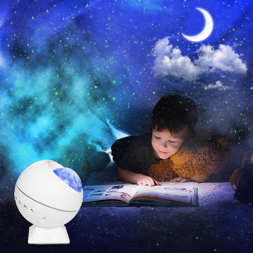 Proyector De Luz Led, Luna, Galaxia, Luz Nocturna, Niños