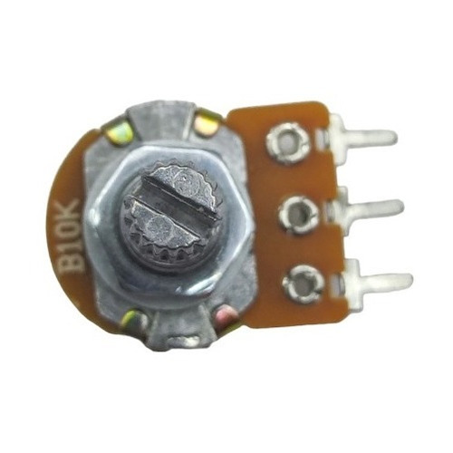 Potenciometro Mini B10k 3 Pin 15mm Carbon Rotativo 50 Piezas