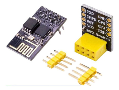 Kit Adaptador P/ Wifi Esp8266 Esp-01 E Módulo Esp8266 Esp01