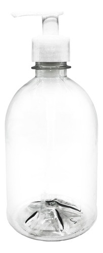 Envase De Pet Con Bomba Dosificador 500 Ml 50 Pcs