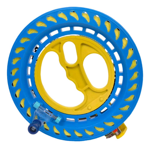 Para Carrete Abs Para Cometas Con Freno (20cm) + Hilo 400m