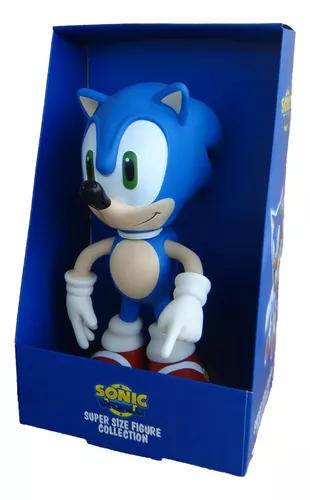 Boneco Do Sonic Em Pvc Tamanho 15cm Collection