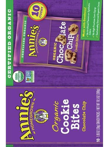 Bocadillos De Galletas Con Chispas De Chocolate Orgánicas 30