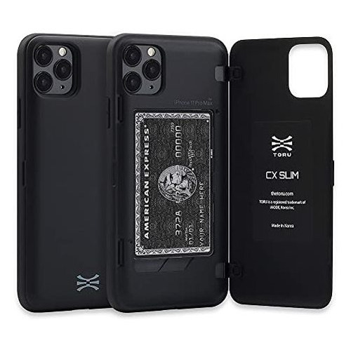 Funda De Wallet Oculto Delgado Toru Cx Diseñado Para Rdtvp