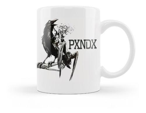 Taza Pxndx Panda Poetics Sangre Fria Bonanza Regalo Artaza