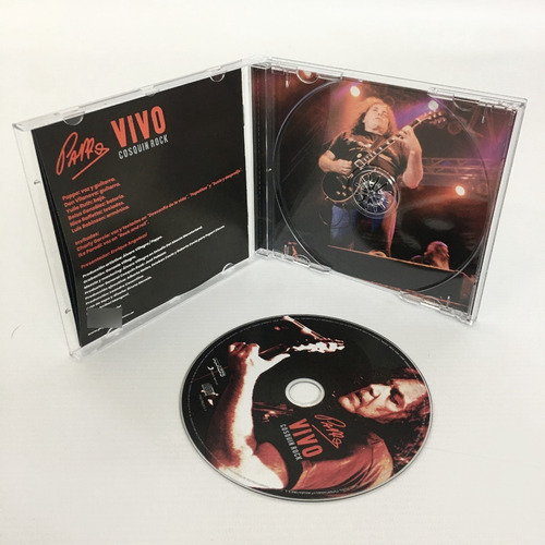 Imagen 3 de 5 de Pappo - Vivo En Cosquin Rock - Cd / Álbum Nuevo