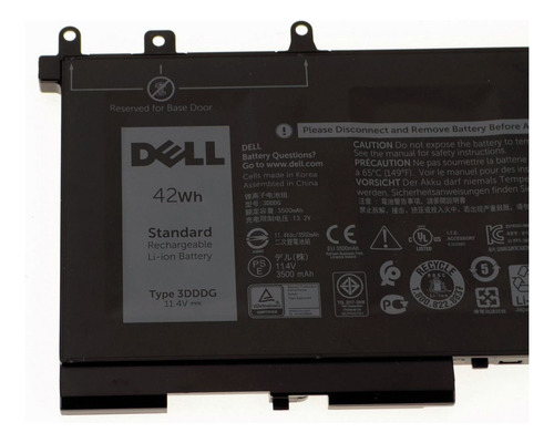 Bateria Dell 3dddg Latitude 42wh Nueva