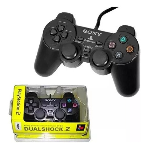 Control Sony Dualshock Playstation 2 Blister Somos Tienda