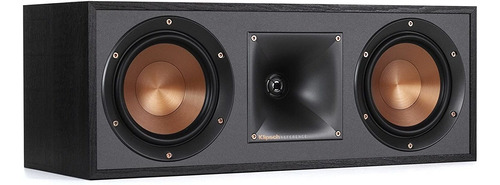 Altavoz Central Klipsch R-52c, Canal 5.1, 89hz-21khz, Negro