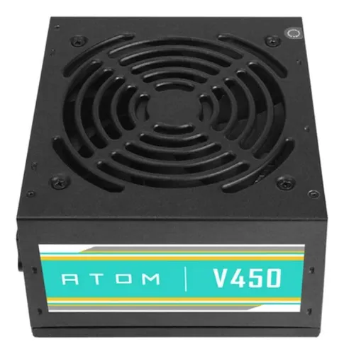 Fuente Para Pc Antec Atom V450 450w Ventilador De 120mm Color Negro