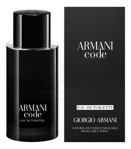 Perfume Armani Code 75ml Edt Recargable Giorgio Armani