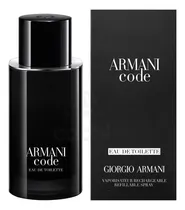 Comprar Perfume Armani Code 75ml Edt Recargable Giorgio Armani